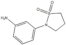 3-(1,1-dioxidoisothiazolidin-2-yl)aniline|