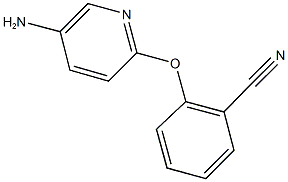 2-[(5-aminopyridin-2-yl)oxy]benzonitrile|