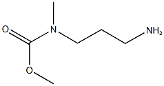methyl 3-aminopropyl(methyl)carbamate,,结构式