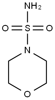 morpholine-4-sulfonamide Structure