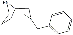 3-benzyl-3,8-diazabicyclo[3.2.1]octane dihydrochloride 化学構造式