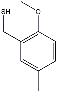 (2-methoxy-5-methylphenyl)methanethiol,,结构式