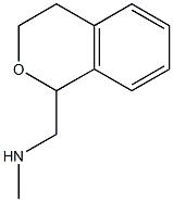 (3,4-dihydro-1H-2-benzopyran-1-ylmethyl)(methyl)amine,,结构式