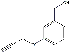 [3-(prop-2-yn-1-yloxy)phenyl]methanol Struktur