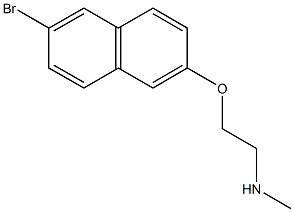 {2-[(6-bromonaphthalen-2-yl)oxy]ethyl}(methyl)amine