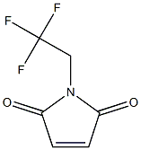 1-(2,2,2-trifluoroethyl)-2,5-dihydro-1H-pyrrole-2,5-dione 化学構造式