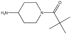 1-(2,2-dimethylpropanoyl)piperidin-4-amine Structure
