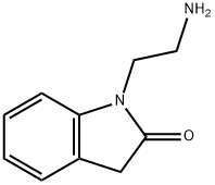 1-(2-aminoethyl)-2,3-dihydro-1H-indol-2-one Structure