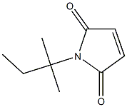 1-(2-methylbutan-2-yl)-2,5-dihydro-1H-pyrrole-2,5-dione Struktur