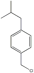 1-(chloromethyl)-4-(2-methylpropyl)benzene,,结构式