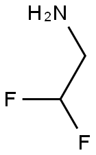 2,2-difluoroethan-1-amine 结构式