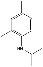 2,4-dimethyl-N-(propan-2-yl)aniline Struktur