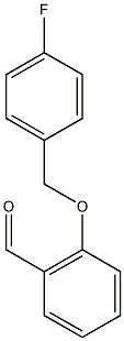 2-[(4-fluorophenyl)methoxy]benzaldehyde Structure