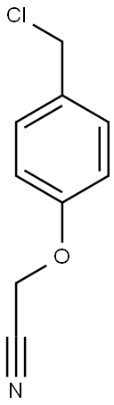 2-[4-(chloromethyl)phenoxy]acetonitrile