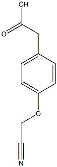 2-[4-(cyanomethoxy)phenyl]acetic acid