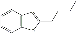2-butyl-1-benzofuran Struktur