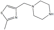 2-methyl-4-(piperazin-1-ylmethyl)-1,3-thiazole