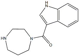 3-(1,4-diazepan-1-ylcarbonyl)-1H-indole Structure