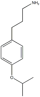 3-[4-(propan-2-yloxy)phenyl]propan-1-amine