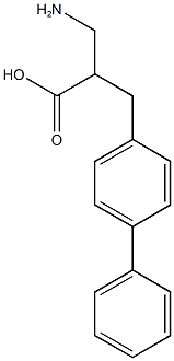 3-amino-2-[(4-phenylphenyl)methyl]propanoic acid