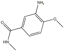 3-amino-4-methoxy-N-methylbenzamide,,结构式