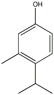 3-methyl-4-(propan-2-yl)phenol,,结构式