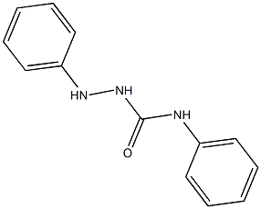 3-phenyl-1-(phenylamino)urea Struktur