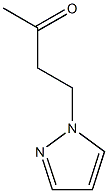 4-(1H-pyrazol-1-yl)butan-2-one,,结构式