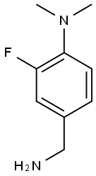 4-(aminomethyl)-2-fluoro-N,N-dimethylaniline Structure