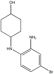 4-[(2-amino-4-bromophenyl)amino]cyclohexan-1-ol