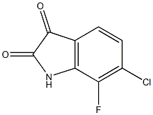 6-chloro-7-fluoro-2,3-dihydro-1H-indole-2,3-dione