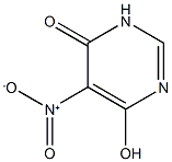 6-hydroxy-5-nitro-3,4-dihydropyrimidin-4-one Structure