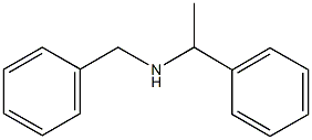 benzyl(1-phenylethyl)amine,,结构式