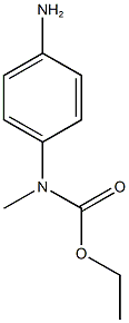 ethyl N-(4-aminophenyl)-N-methylcarbamate Structure