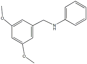 N-[(3,5-dimethoxyphenyl)methyl]aniline