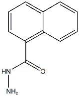 naphthalene-1-carbohydrazide Struktur