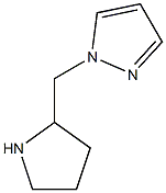 1-(pyrrolidin-2-ylmethyl)-1H-pyrazole Structure