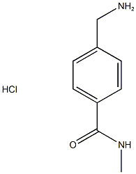 4-(aminomethyl)-N-methylbenzamide hydrochloride Structure