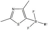 Potassium (2,4-dimethylthiazol-5-yl)trifluoroborate Structure