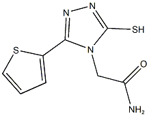  2-(3-MERCAPTO-5-THIEN-2-YL-4H-1,2,4-TRIAZOL-4-YL)ACETAMIDE