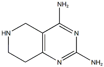 5,6,7,8-TETRAHYDROPYRIDO[4,3-D]PYRIMIDINE-2,4-DIAMINE Struktur