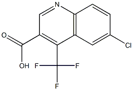 6-CHLORO-4-(TRIFLUOROMETHYL)QUINOLINE-3-CARBOXYLIC ACID