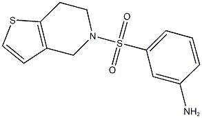 3-(6,7-DIHYDROTHIENO[3,2-C]PYRIDIN-5(4H)-YLSULFONYL)ANILINE|