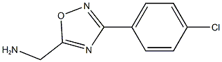 3-(4-CHLOROPHENYL)-1,2,4-OXADIAZOL-5-YL]METHYLAMINE
