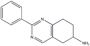 2-PHENYL-5,6,7,8-TETRAHYDROQUINAZOLIN-6-AMINE Struktur