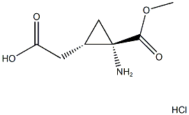  (1S,2S)-2-AMINO-2-(METHOXYCARBONYL)CYCLOPROPYL]ACETIC ACID HYDROCHLORIDE