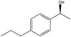 (1S)-1-(4-PROPYLPHENYL)ETHANOL Structure