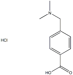 4-DIMETHYLAMINOMETHYL-BENZOIC ACID HYDROCHLORIDE 化学構造式
