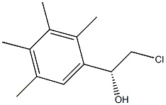 (1R)-2-CHLORO-1-(2,3,4,5-TETRAMETHYLPHENYL)ETHANOL Struktur
