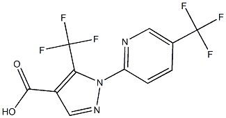 5-(TRIFLUOROMETHYL)-1-[5-(TRIFLUOROMETHYL)PYRIDIN-2-YL]-1H-PYRAZOLE-4-CARBOXYLIC ACID|